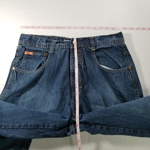South Pole Vintage Baggy Jeans Size 32x32 Men Blue Relaxed Wide Straight Y2K - Picture 8 of 10